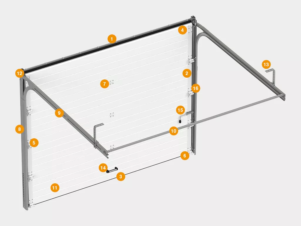 Как установить гаражные ворота своими руками